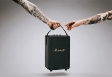 Một idea concept loa portable Marshall Marshall-Black-Brass-idea-concept