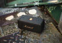 Emberton Black & Brass- Màu mới dành cho tín đồ Marshall loa-Marshall-emberton-black-and-brass