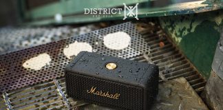 Emberton Black & Brass- Màu mới dành cho tín đồ Marshall loa-Marshall-emberton-black-and-brass