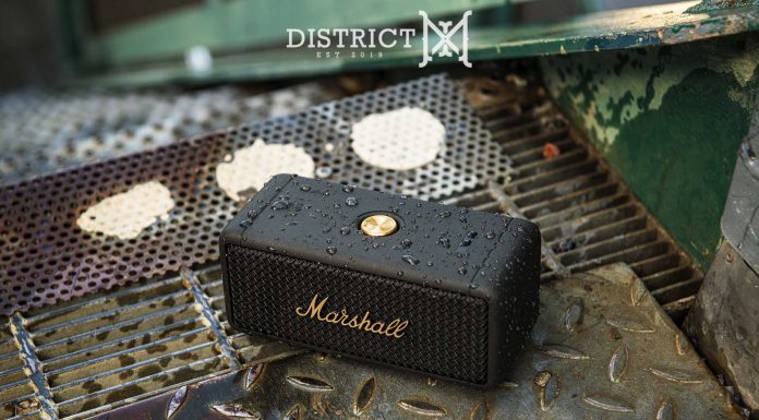 Emberton Black & Brass- Màu mới dành cho tín đồ Marshall loa-Marshall-emberton-black-and-brass