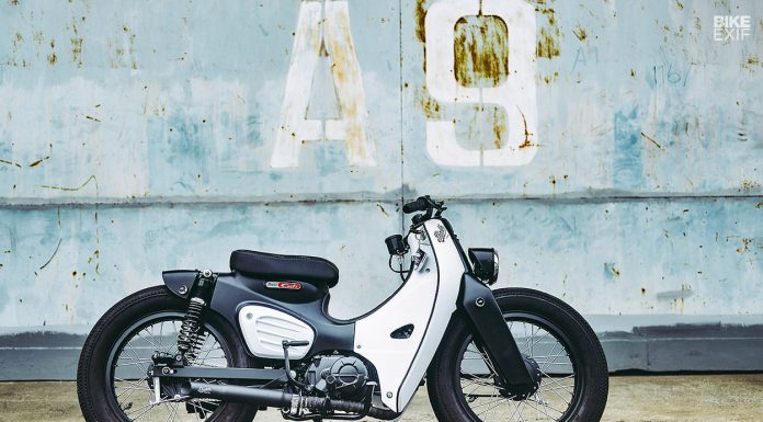 Honda Super Cub phá cách mạnh mẽ với phong cách Street Cub 2018-honda-super-cub