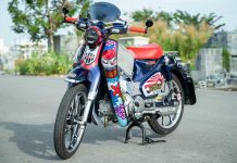 Trên tay Honda Super Cub C125 độ phong cách Nhật Honda Super Cub C125 độ phong cách Nhật