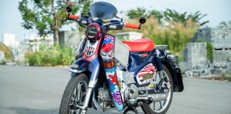 Trên tay Honda Super Cub C125 độ phong cách Nhật Honda Super Cub C125 độ phong cách Nhật