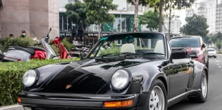 Cận cảnh Porsche 930 Turbo Cabriolet hàng hiếm tại TP.HCM Porsche 930 Turbo Cabriolet