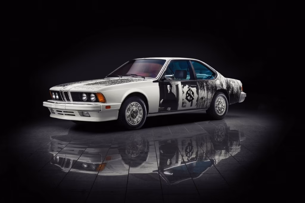 BMW 635CSi Art Car góc ba phần tư trước
