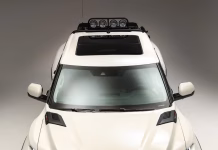 Toyota Tundra TRD Hammer: liệu đây là đối thủ của Raptor và TRX? Toyota Tundra TRD Desert Chase Concept góc cao mặt trước studio