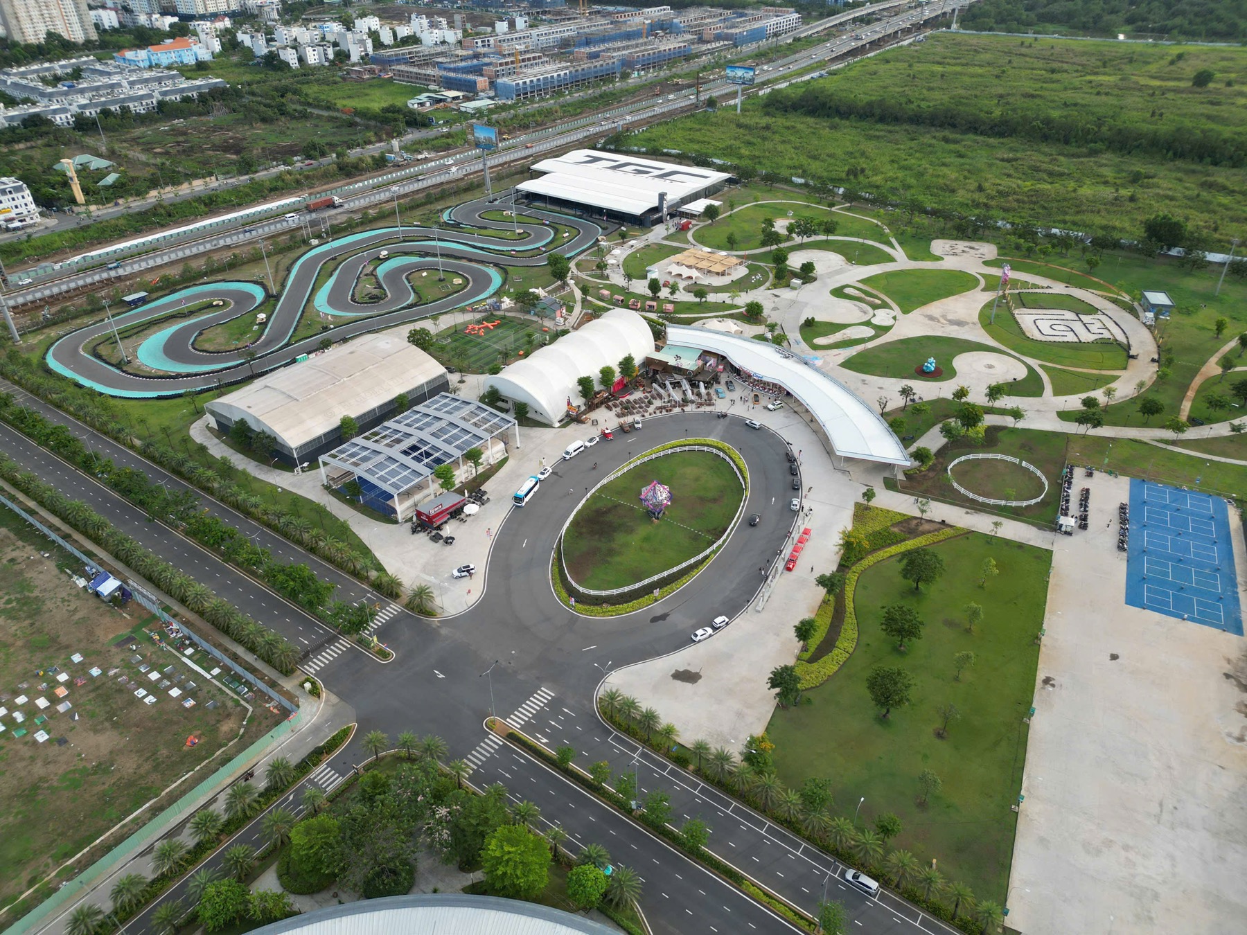 City Park The Global City địa điểm Vietnam Scooter Fest 2026